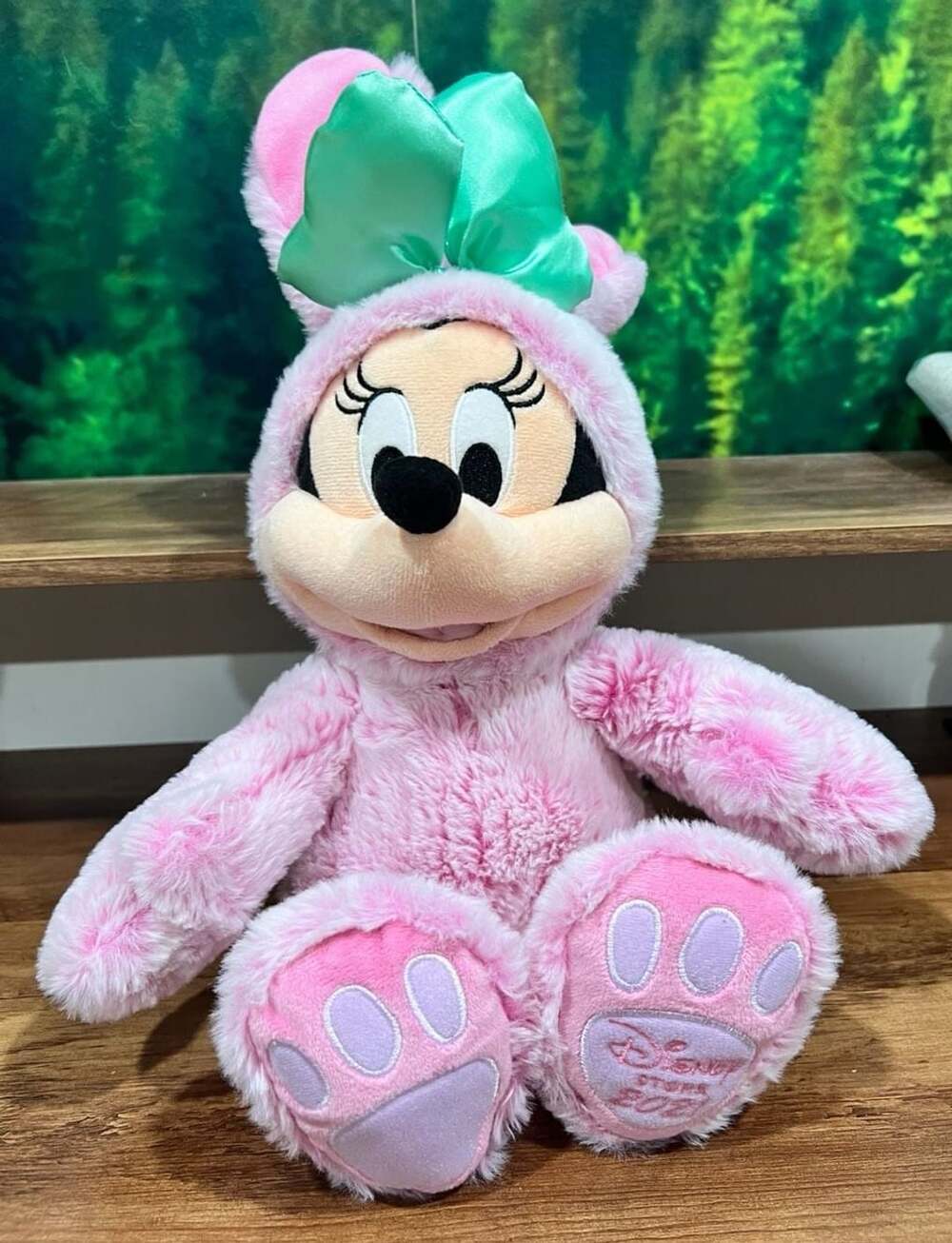 Disney Store Minnie Mouse Easter Bunny 18-Inch Soft Plush 2021